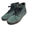 Vans Sk8-Hi Mens 12 Dark Green Black Suede High Top Skate Shoes NEW backtoschool