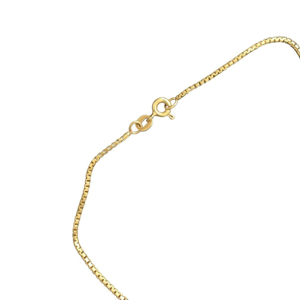10K Gold Heart Locket with 18k Necklace Snake Chain Pendant