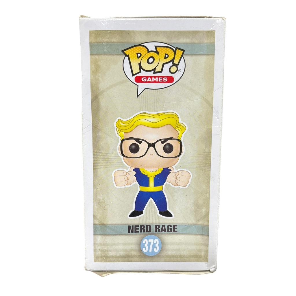 Funko Pop Games Fallout Nerd Rage 373 Vinyl Figure Vault Boy Bethesda