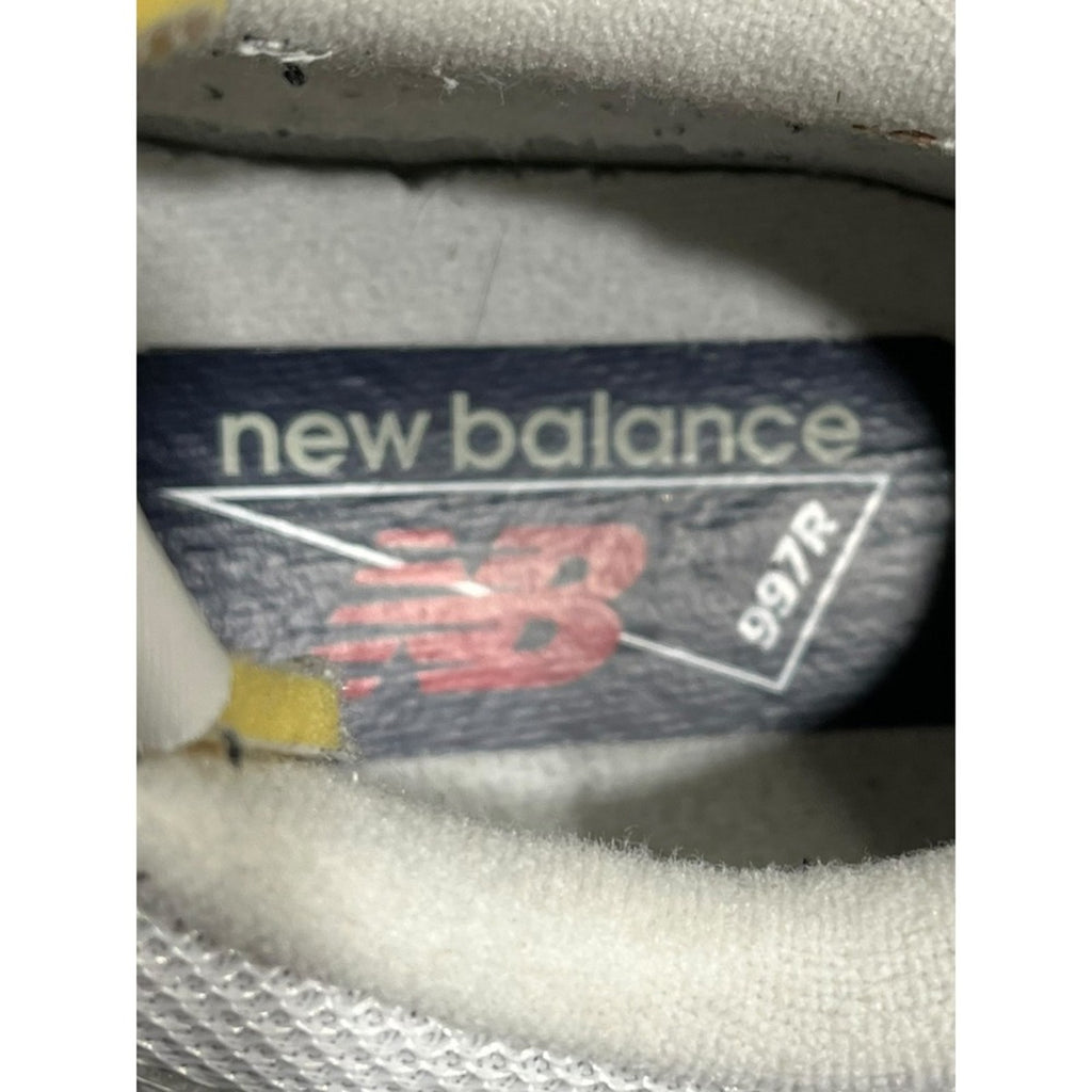 New Balance 997R Women's White Navy Beige Casual Lifestyle Sneakers Shoes 11