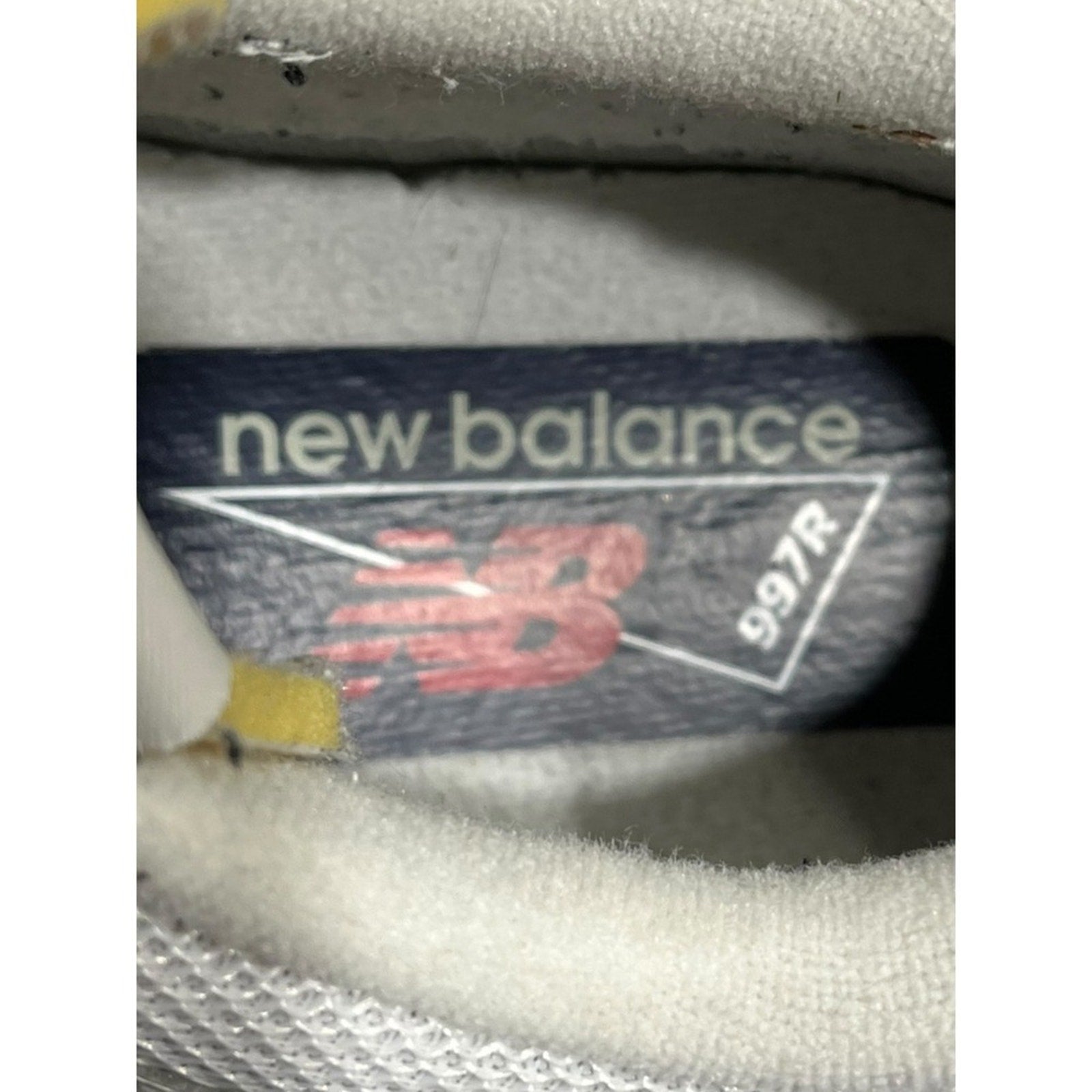 New Balance 997R Women's White Navy Beige Casual Lifestyle Sneakers Shoes 11