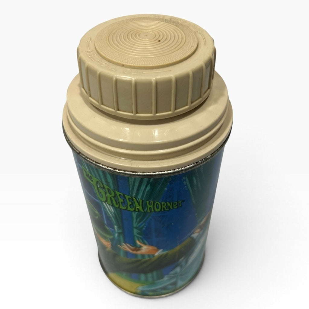 Vintage 1967 The Green Hornet Thermos No 2819 TV Show Collectible Kato Bruce Lee
