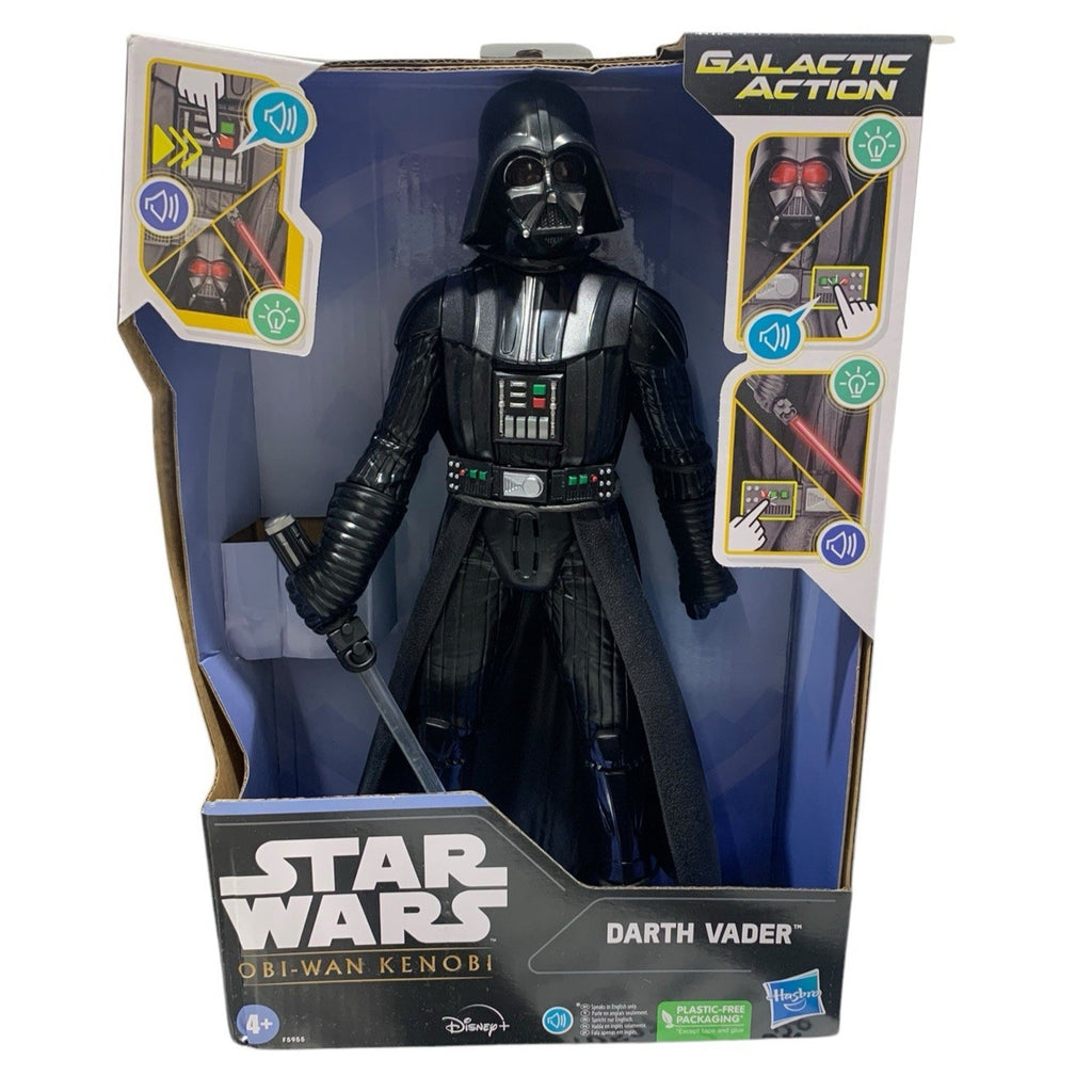 Star Wars DARTH VADER Action Figure Obi Wan Kenobi Galactic Interactive NEW