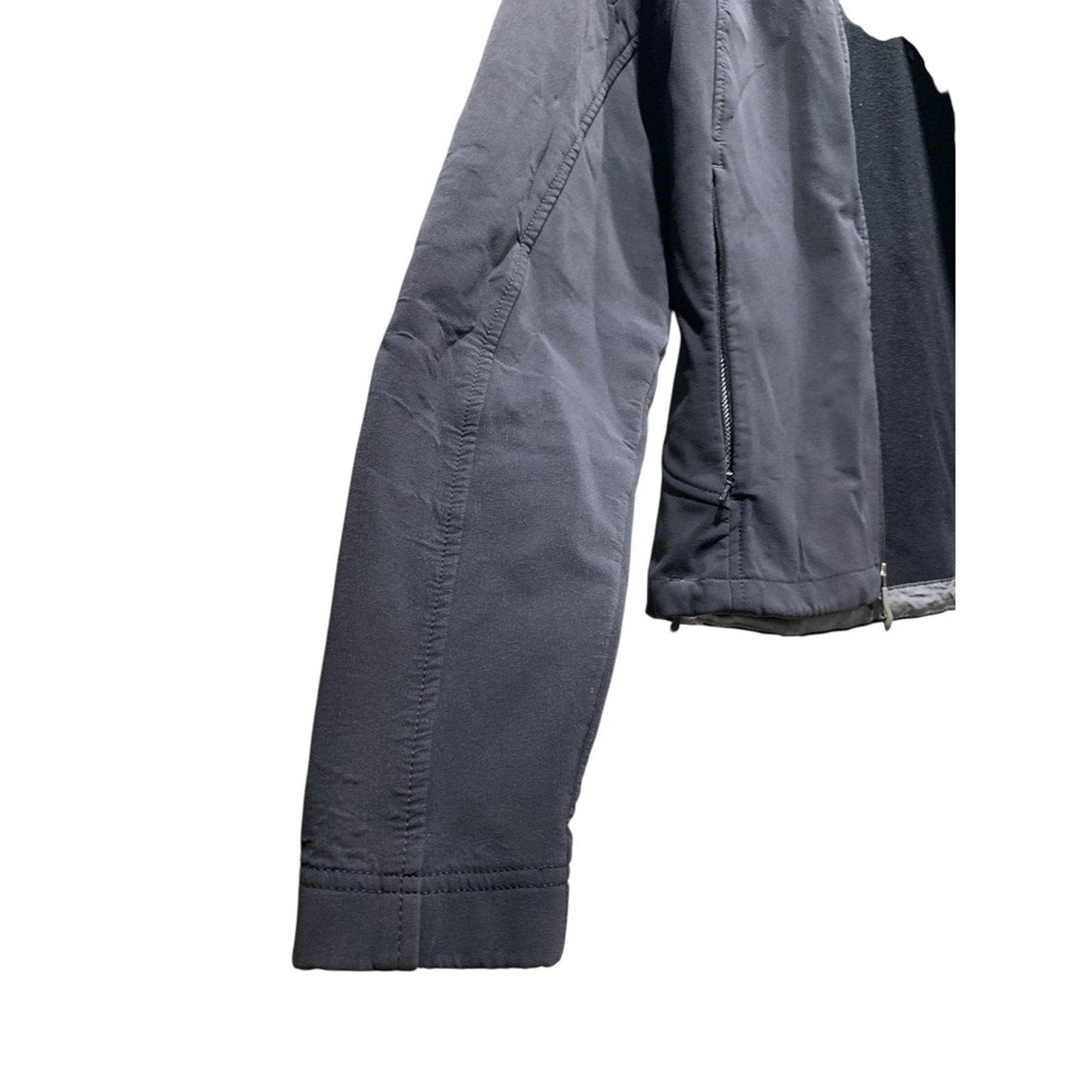 The North Face Black Softshell Full Zip Jacket Men's S/P