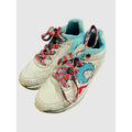 Kids Dr Seuss Thing 1 and Thing 2 Sketchers White Blue Red Lace Up Shoes Sz 5