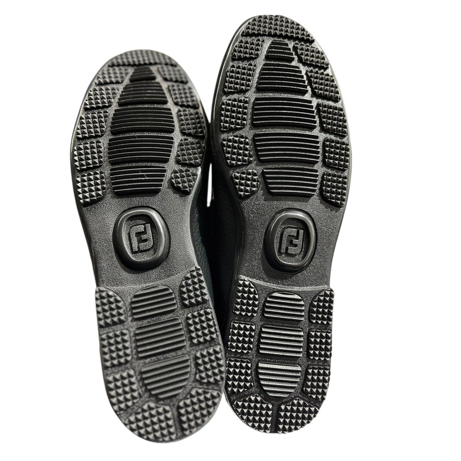 FootJoy Mens Black Leather Driving Moccasin Loafers Golf Shoes Size 8.5M
