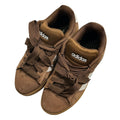 Adidas Grand Court Alpha Brown Suede Gum Suede Skate Shoes Mens 9.5 NWOT