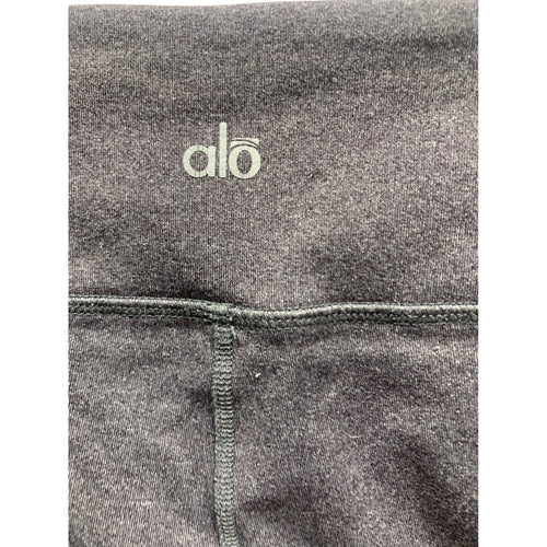 Alo Yoga Moto Leggings Black Heathered Women's Size Small