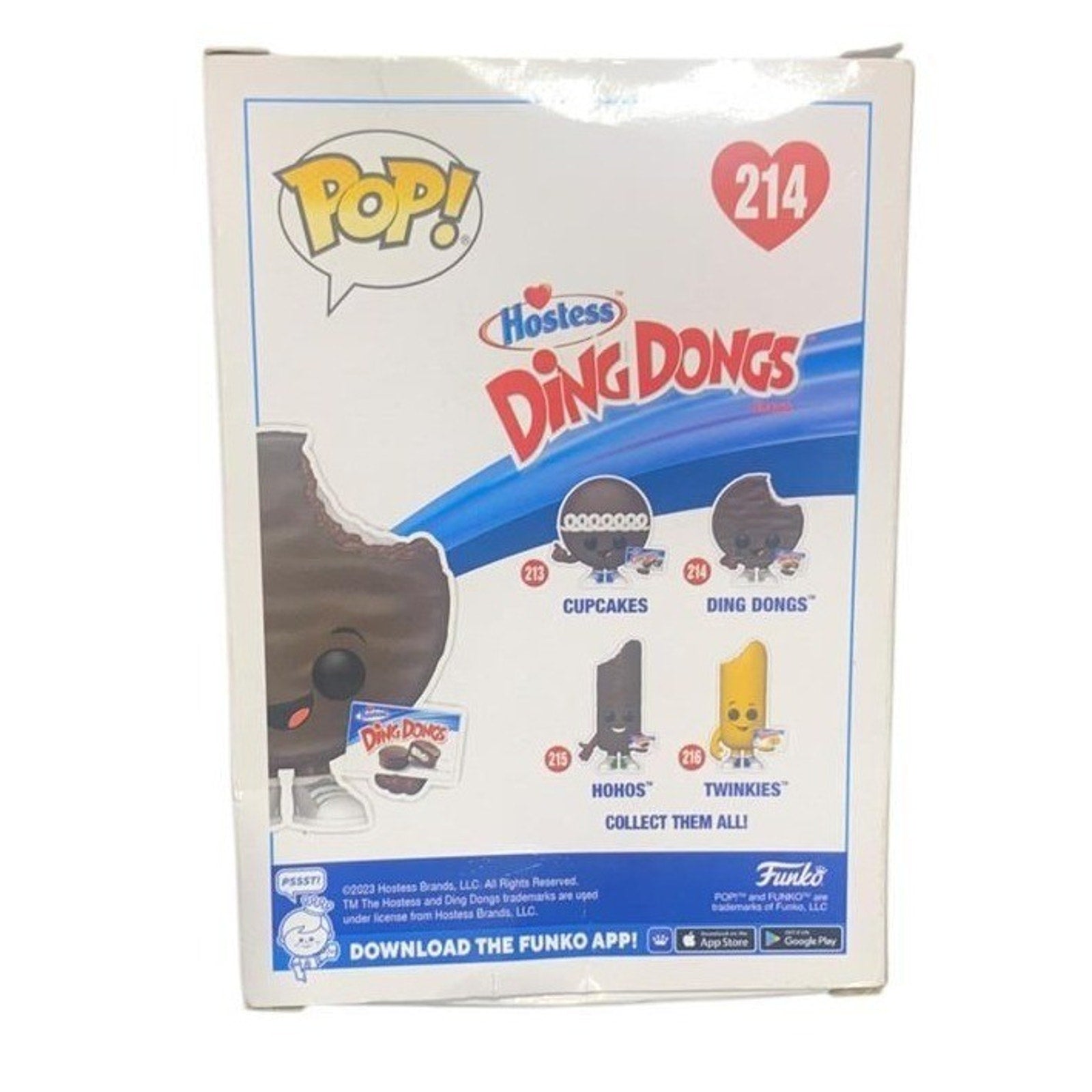 Funko Pop Ad Icons Hostess Ding Dongs 214 Vinyl Figure Snack Food Collectible