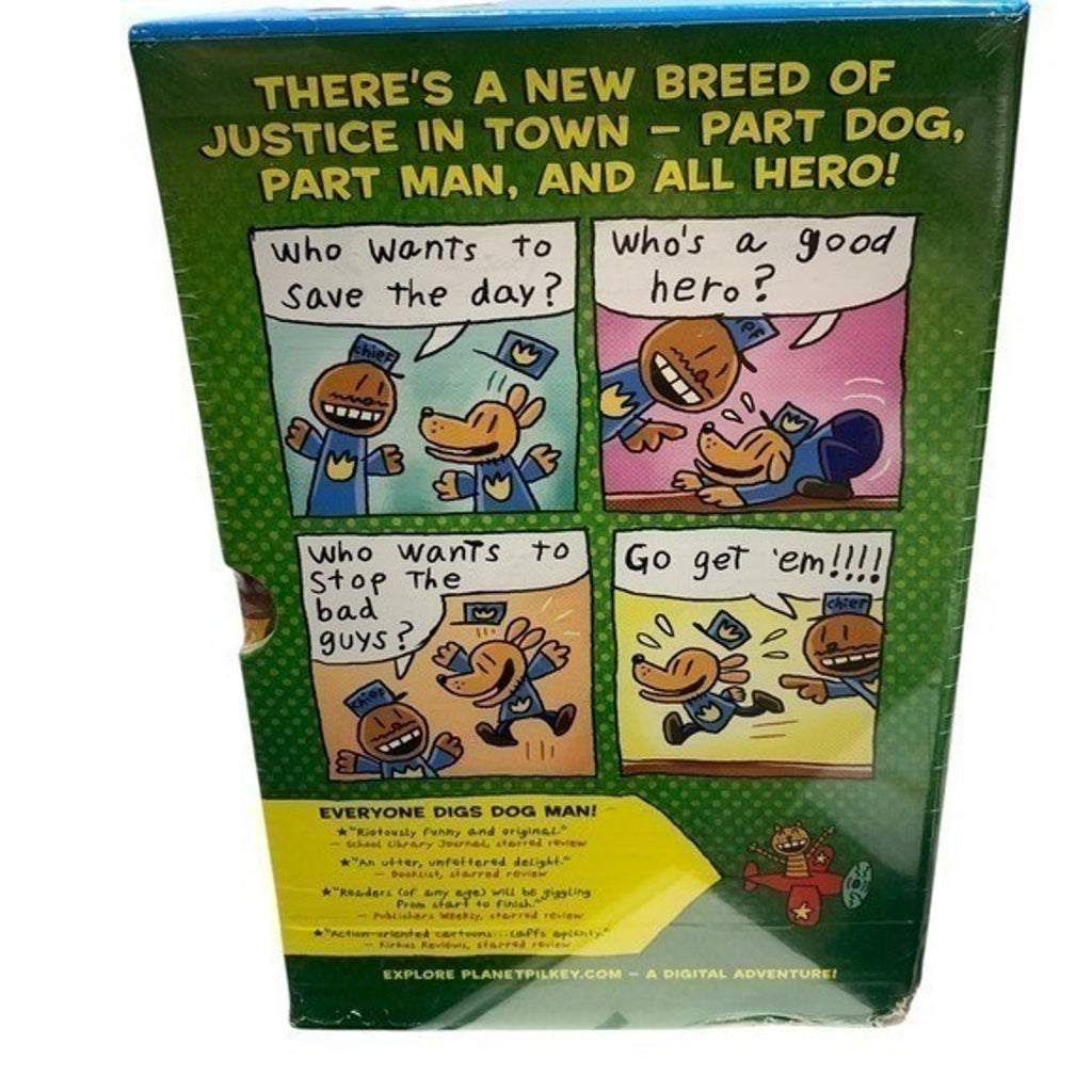 Dog Man The Supa Epic Collection 6 Books By Dav Pilkey Graphic Novels Set