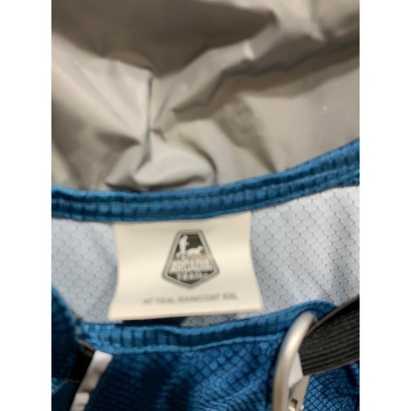 NEW Arcadia Reflective Dog Raincoat Trail Waterproof Storage Bag sz MEDIUM