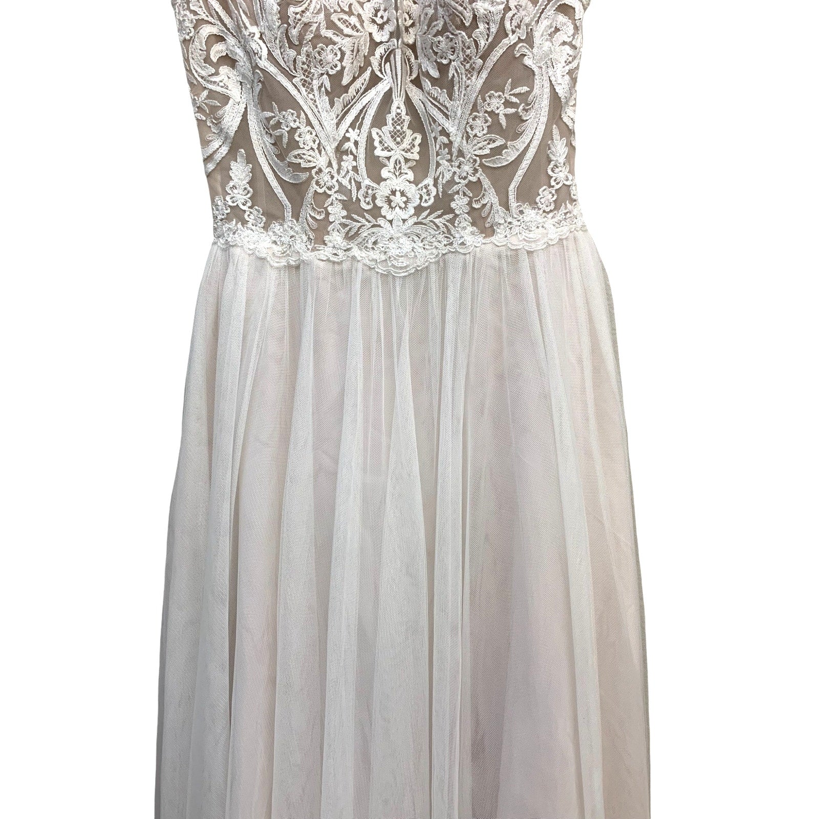 Adore by Justin Alexander Lace Wedding Dress SZ 6