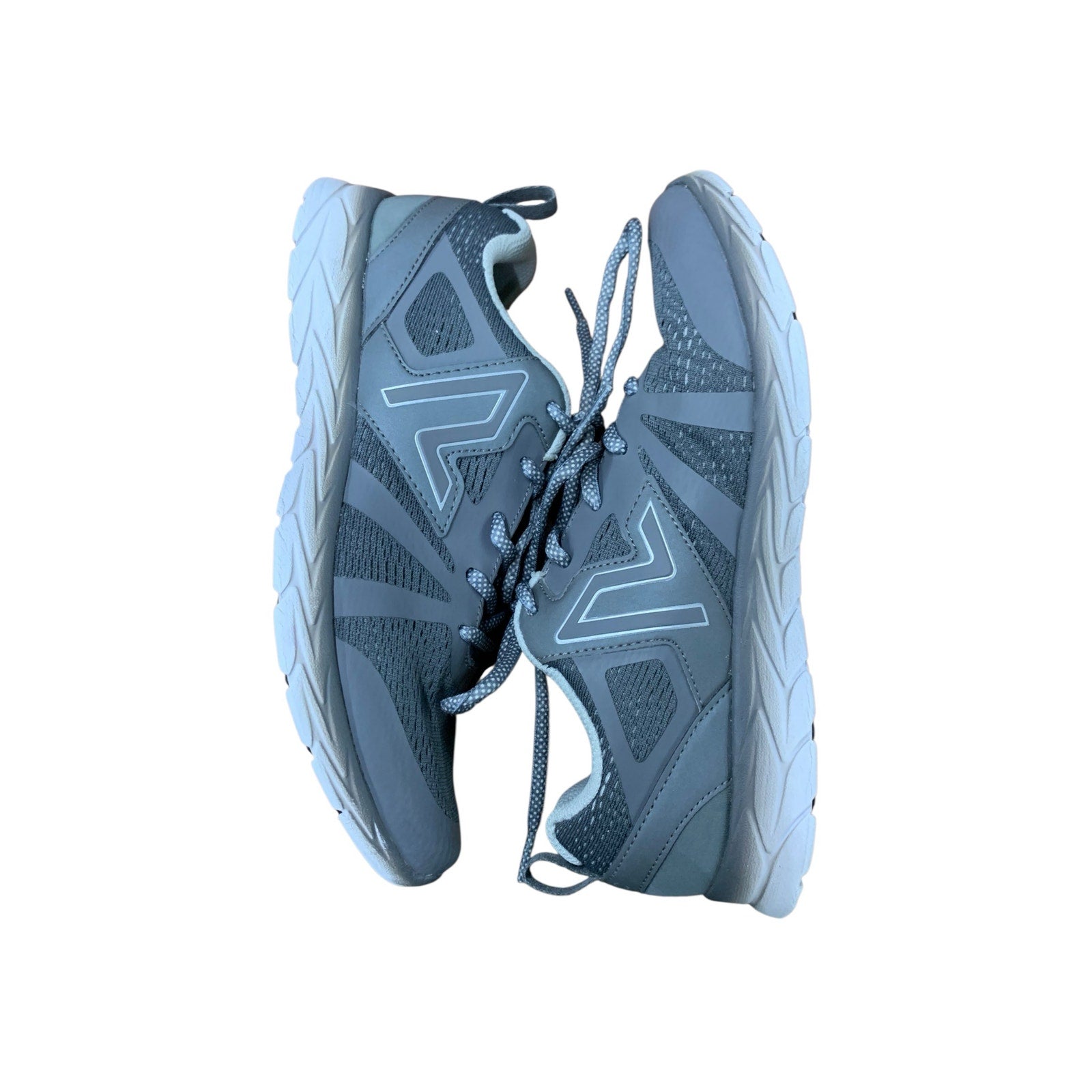 Vionic Brisk Miles Gray Low-Top Sneakers  Women’s Walking/Running Shoes sz 8.5