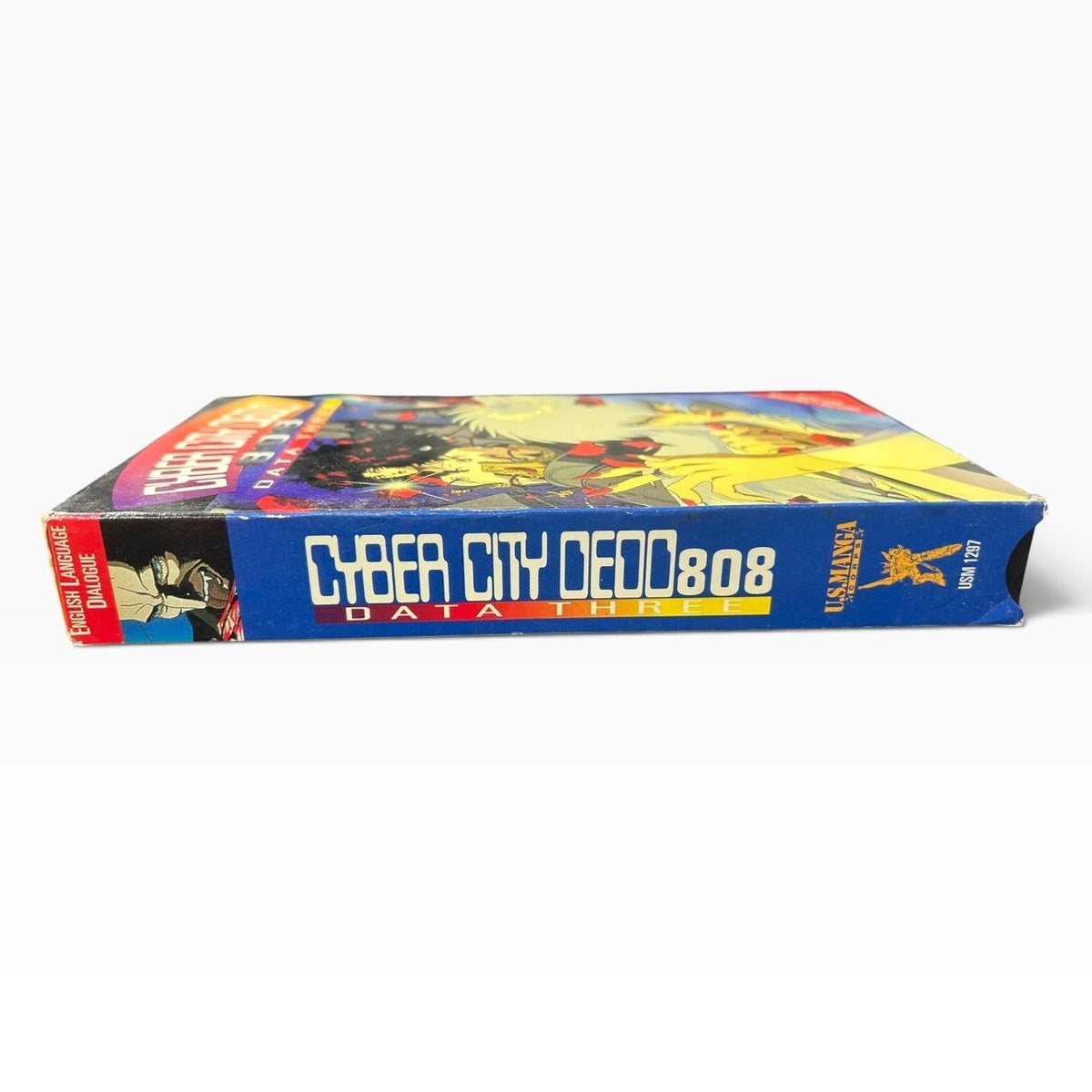 Cyber City Oedo 808 Data One & Three VHS Set US Manga Corps English Dubbed 1995