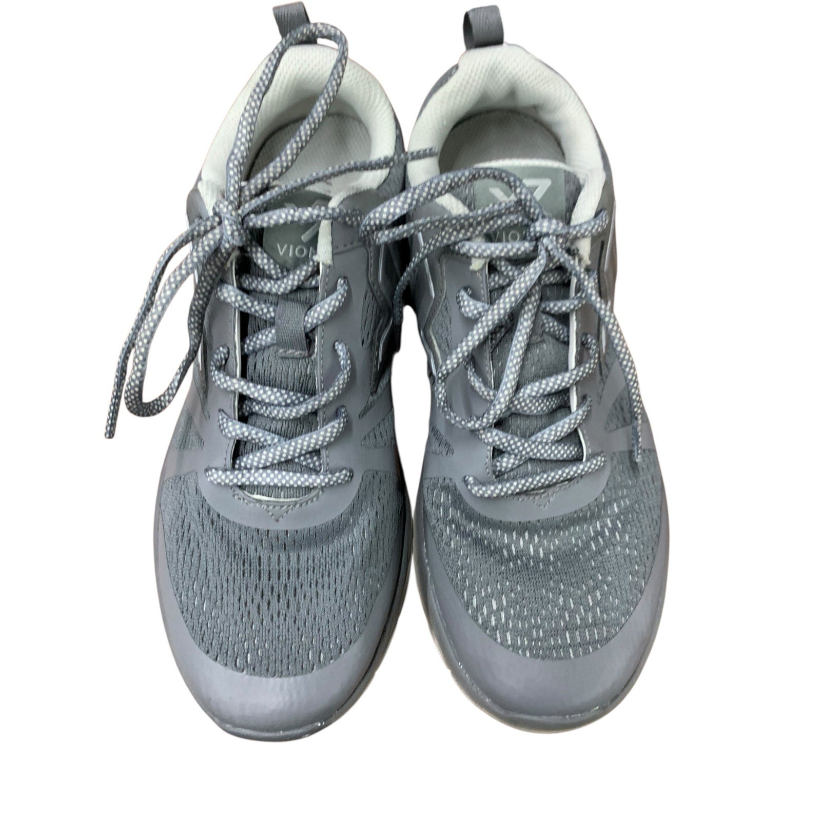 Vionic Brisk Miles Gray Low-Top Sneakers  Women’s Walking/Running Shoes sz 8.5