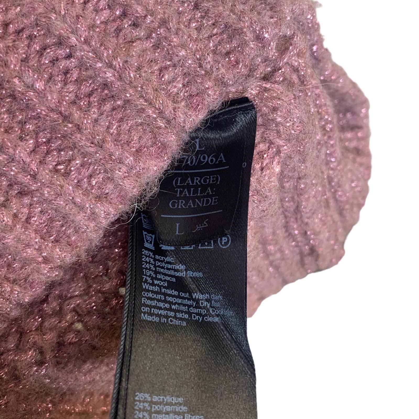 ALLSAINTS Gemini Jumper Italian Yarn Chunky Sweater SZ L Oversized