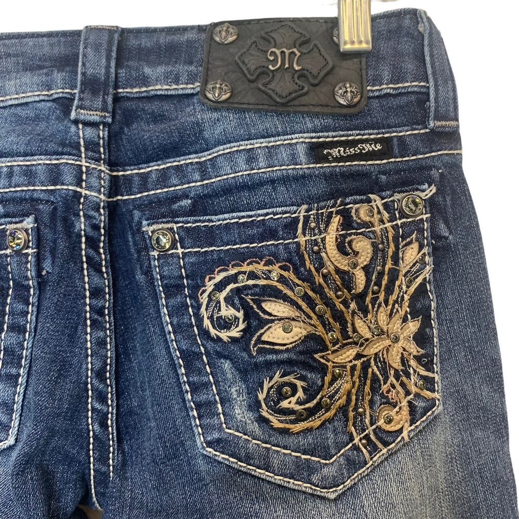 Miss Me Jeans JP5465B3 Boot SZ 26