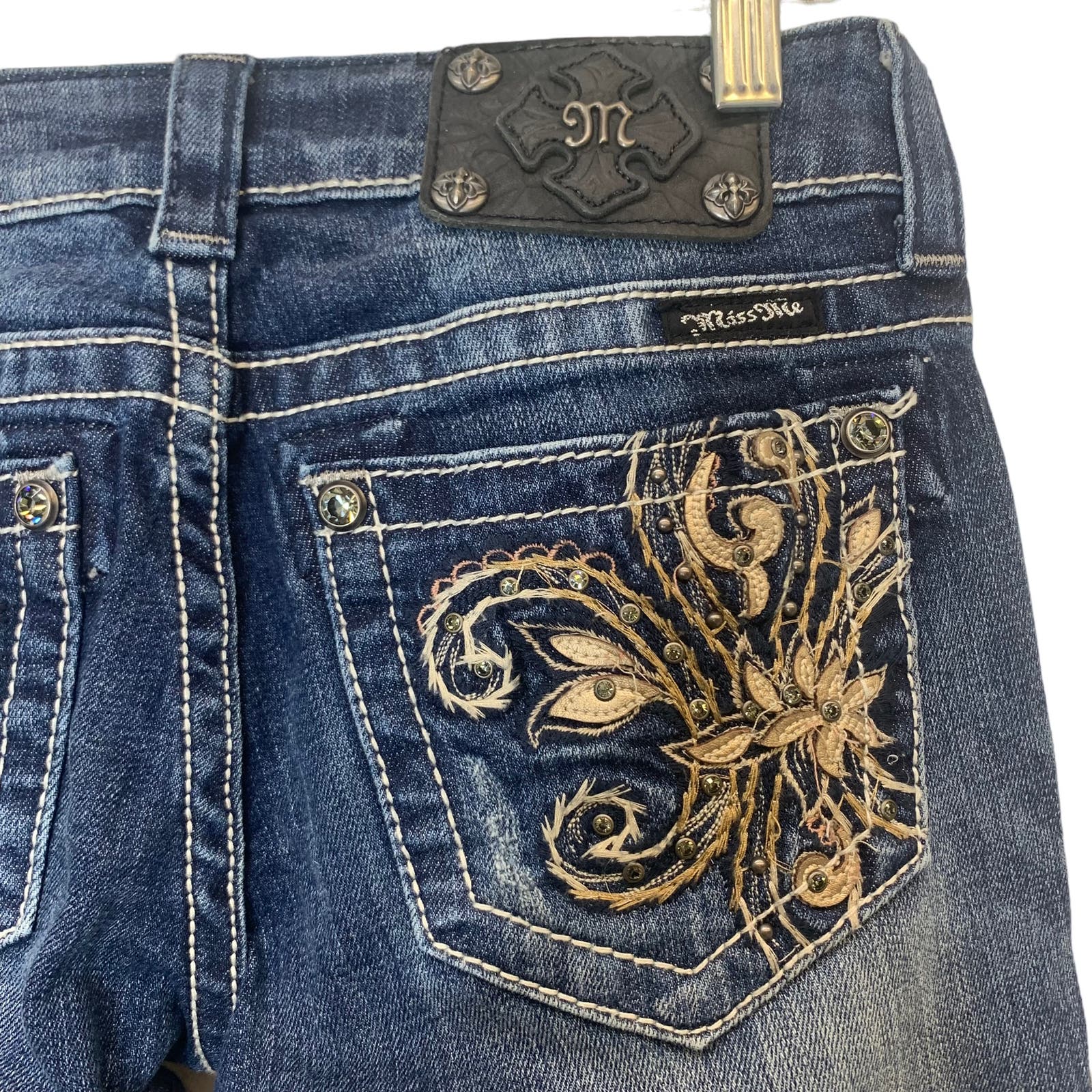 Miss Me Jeans JP5465B3 Boot SZ 26