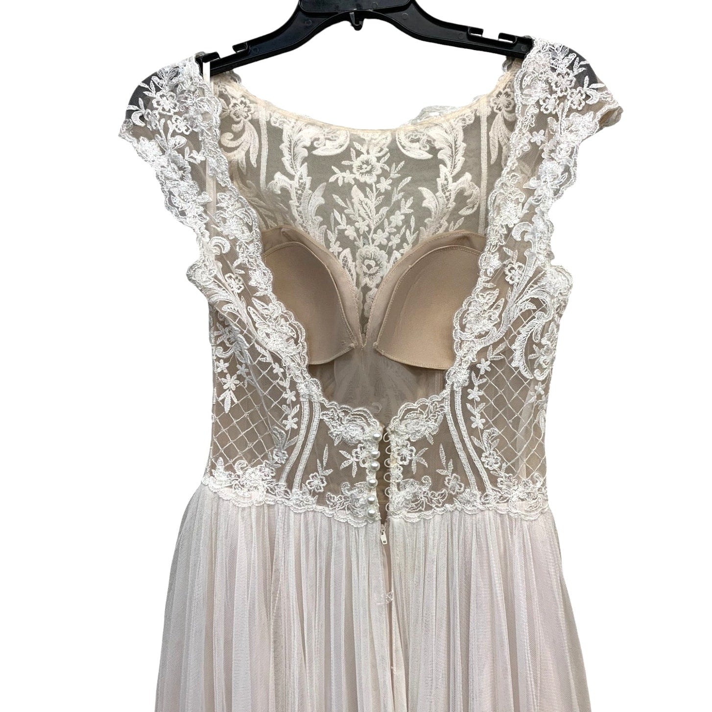 Adore by Justin Alexander Lace Wedding Dress SZ 6