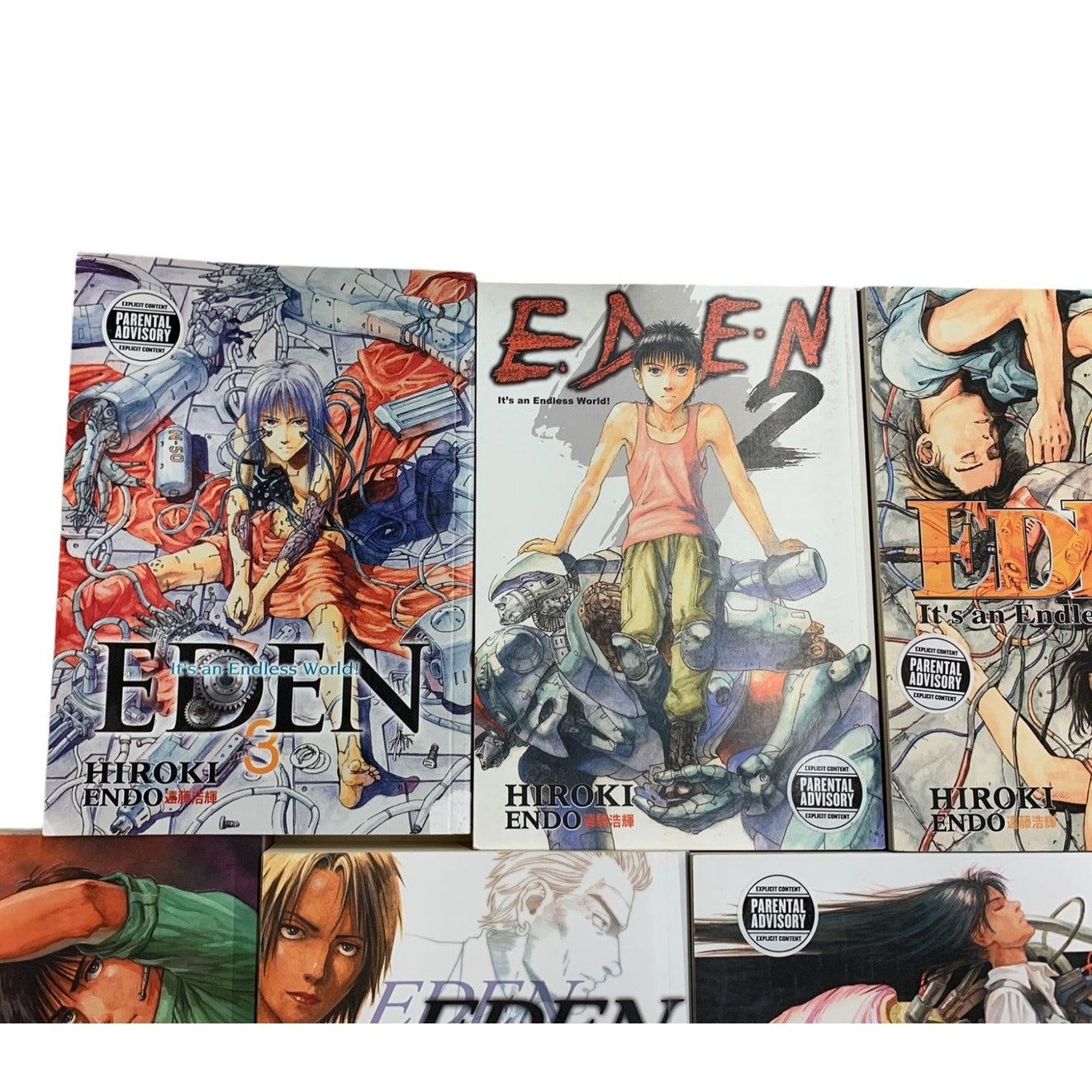 Eden Its an Endless World! Manga English Vol. 1-7 Hiroki Endo