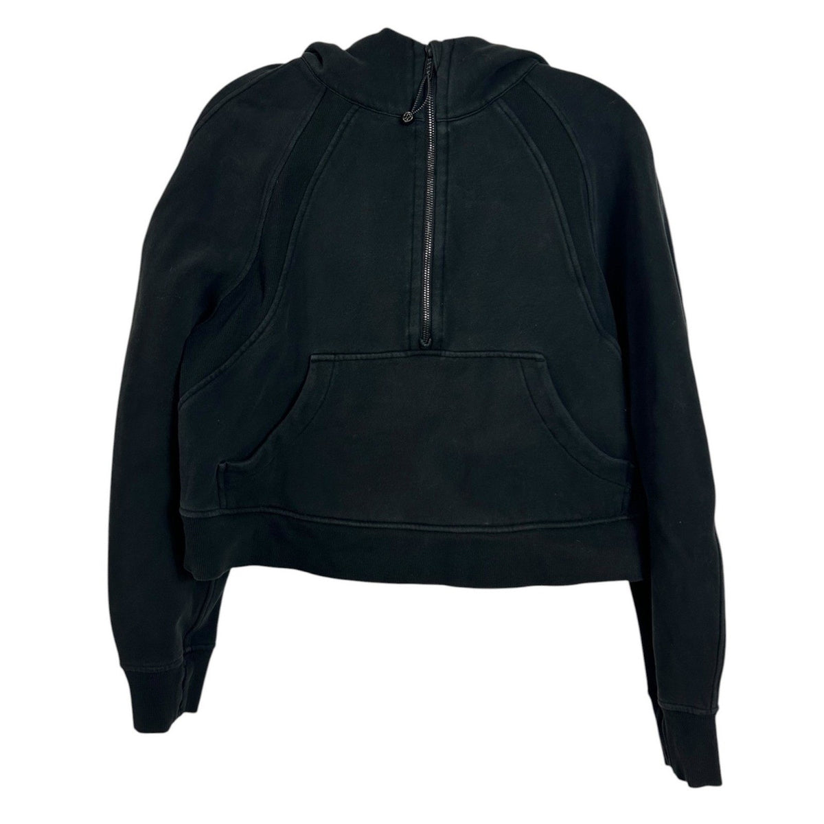 Lululemon Scuba Oversized Half-Zip Hoodie Black LW3DM4S M/L cozy active winter