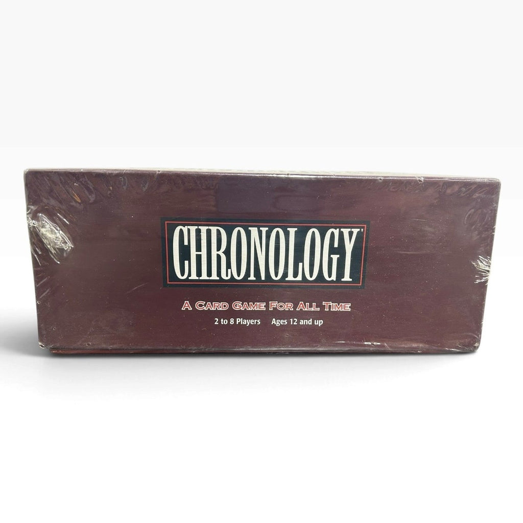 Vintage 1996 Chronology Card Game Great American Puzzle Factory Sealed #781