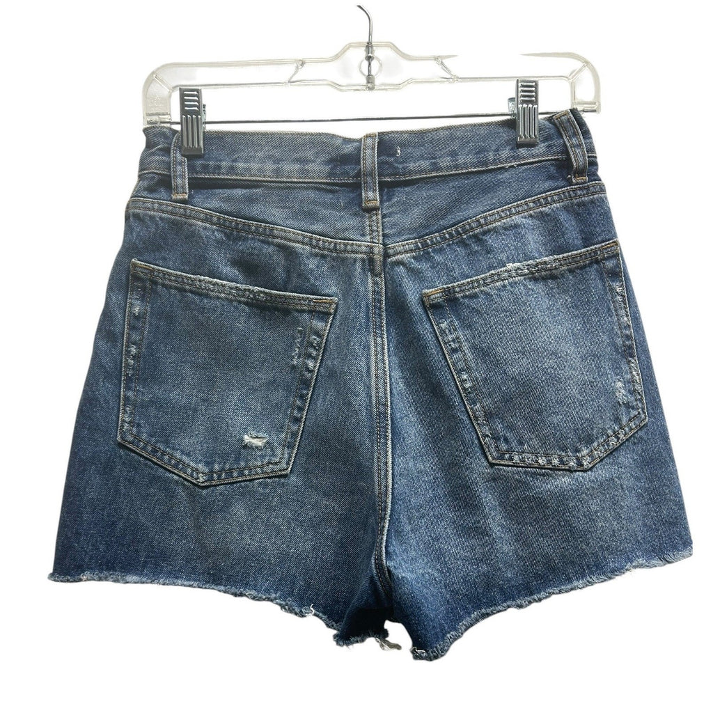 Lovers and Friends Austin Super High Rise Cut Off Denim Shorts Blue Size 26 Boho