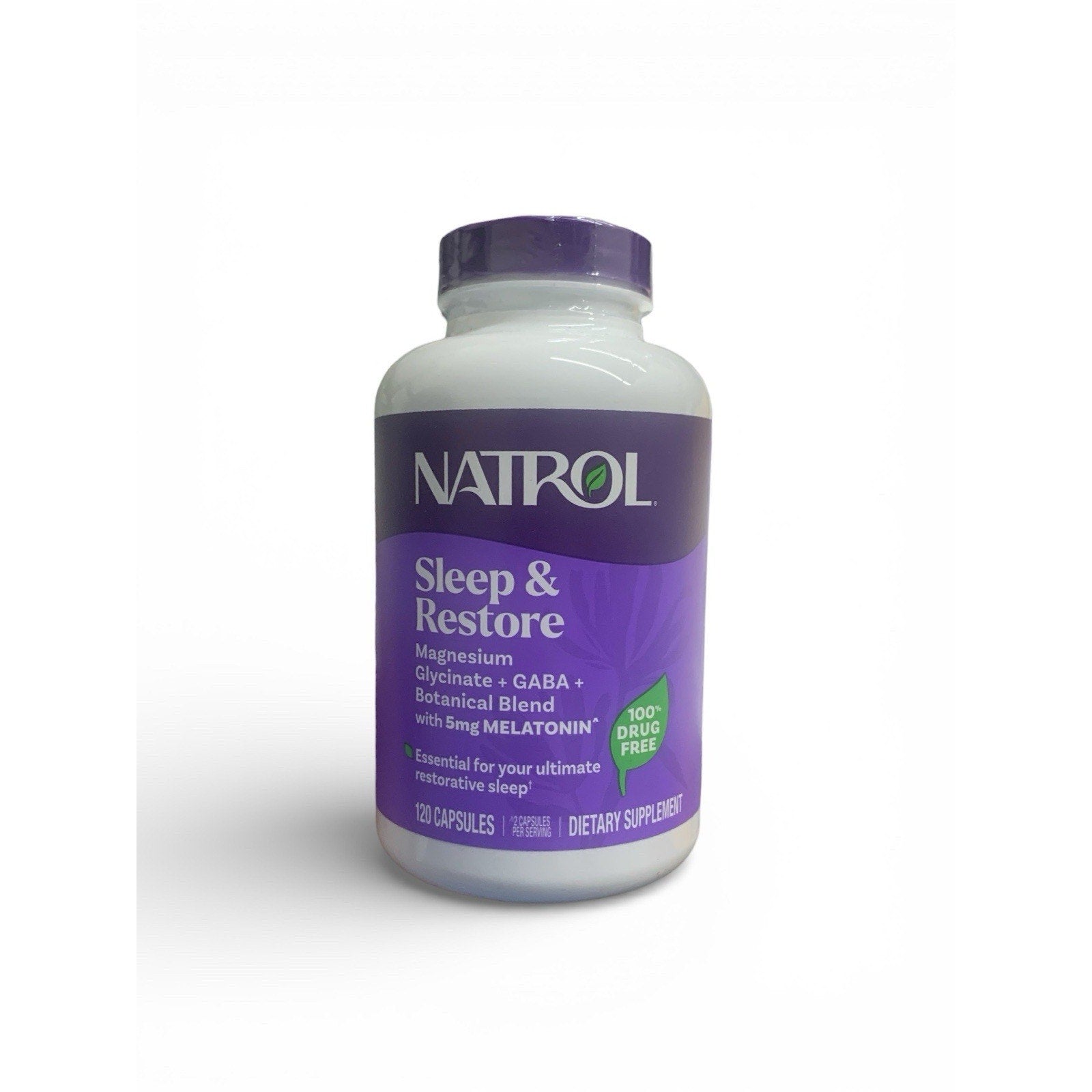 Natrol Sleep & Restore Capsules - Calm Magnesium Glycinate, Magnesium Sleep Aid