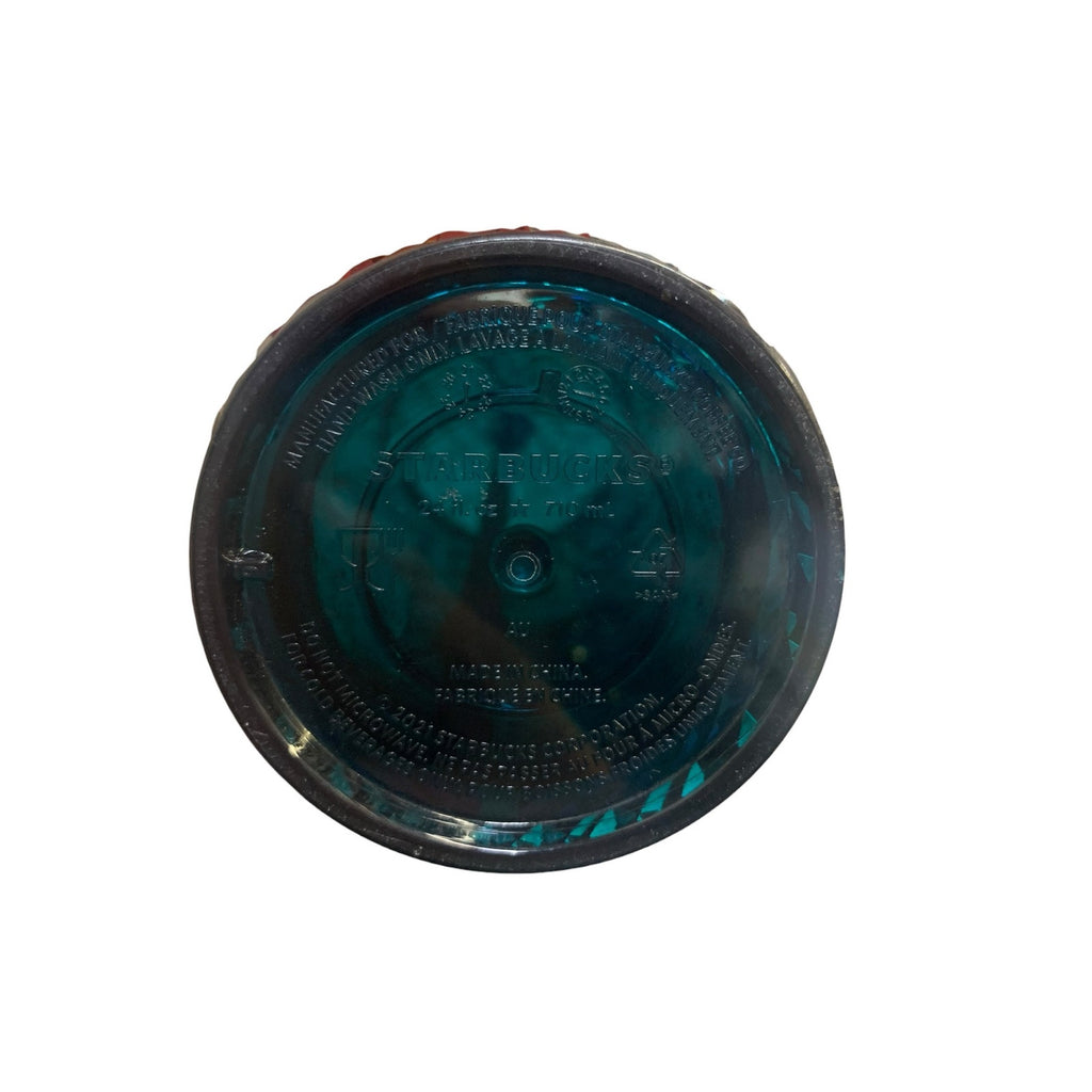Starbucks Winter Holiday Emerald Green Tumbler 24oz