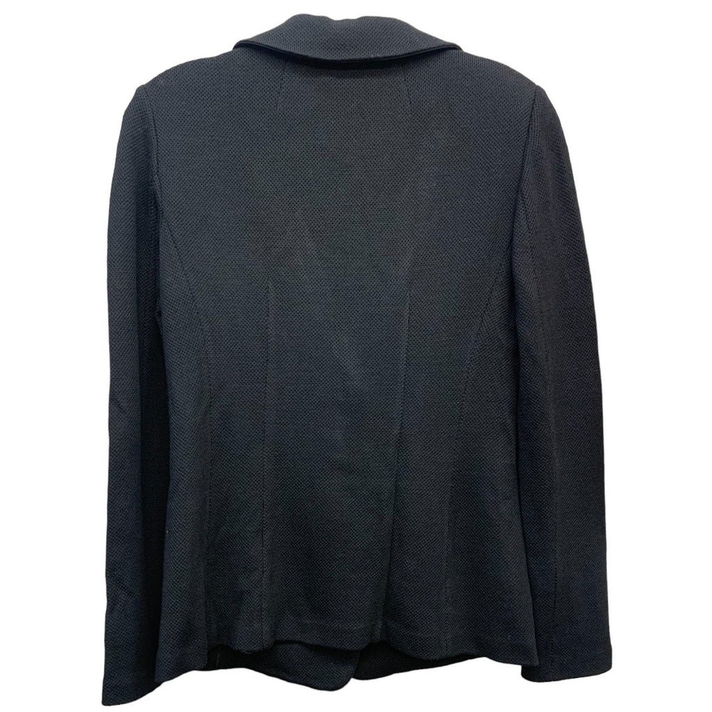 NWT St. John Caviar Black Blazer 2 Button Women's SZ 6
