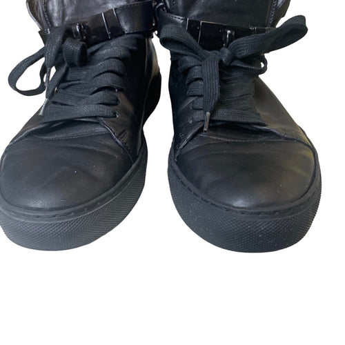 BUSCEMI Men's Sneaker Leather in Black SZ 7