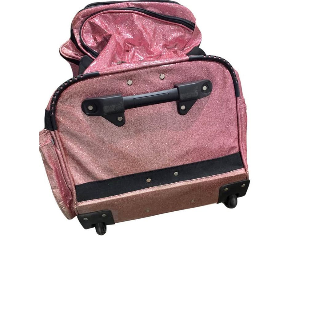 ✨ Sparkly Pink Duffle Bag – $80 ✨ luggage