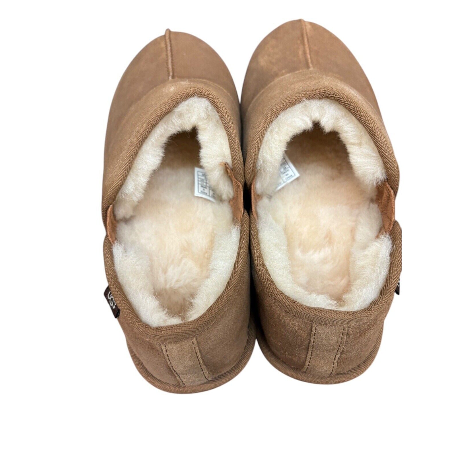 Ugg Australia Leisure Slip On Brown Lined Slippers Shoes Casual Mens Sz 11