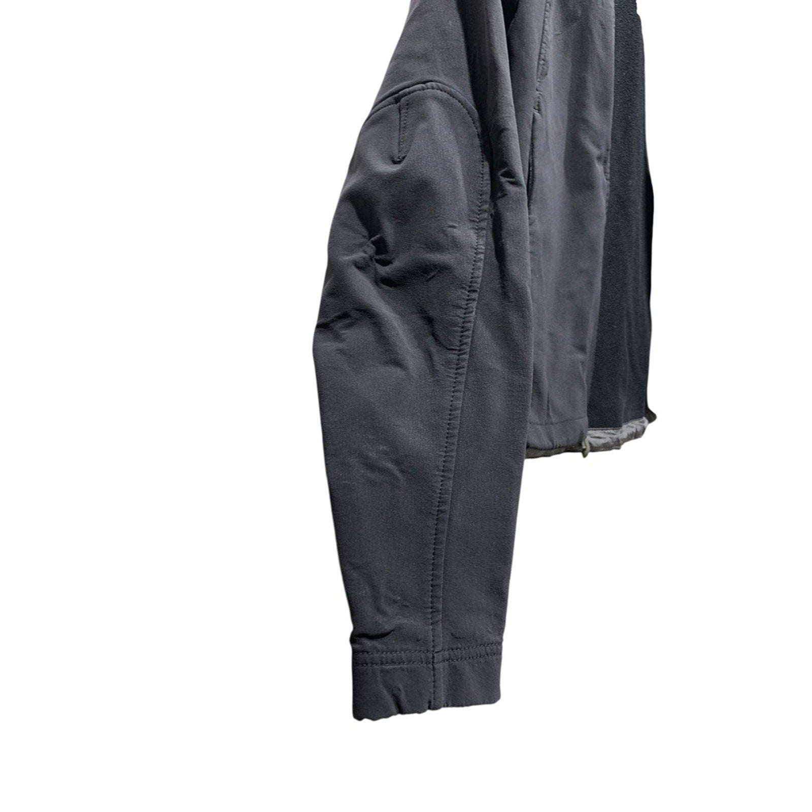 The North Face Black Softshell Full Zip Jacket Men's S/P