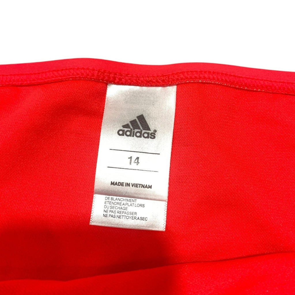 Adidas Womens Hipster Bikini Bottom Solar Red Swim Separate 1ABF017 Size 14 NEW