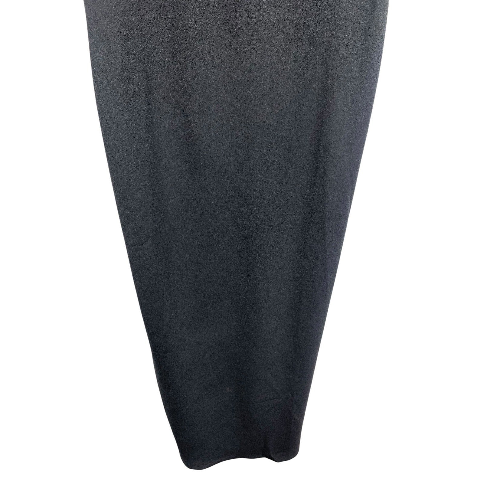 Savage X Fenty Black Lacestruck Sleep Slip Dress Midi Spaghetti Large 12-14