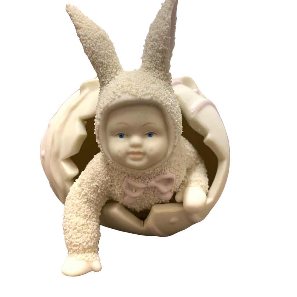 DEPARTMENT 56 Snowbunnies SURPISE IT'S ME Easter Egg Baby Bunny 1994
