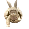 DEPARTMENT 56 Snowbunnies SURPISE IT'S ME Easter Egg Baby Bunny 1994