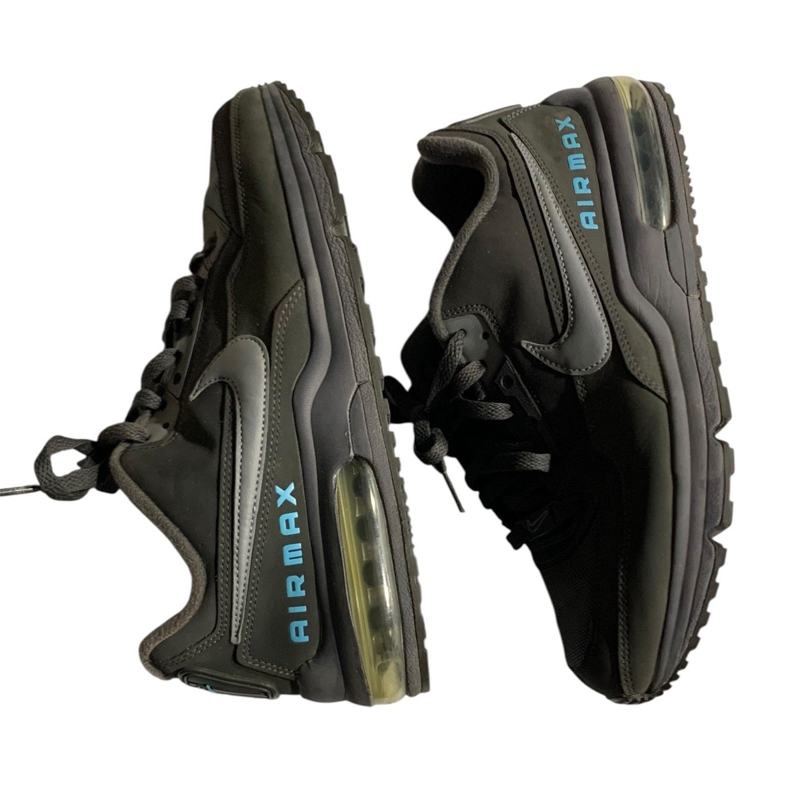 Nike Air Max LTD 3 Mens 8.5 Dark Grey Black Blue Sneakers CT2275-002