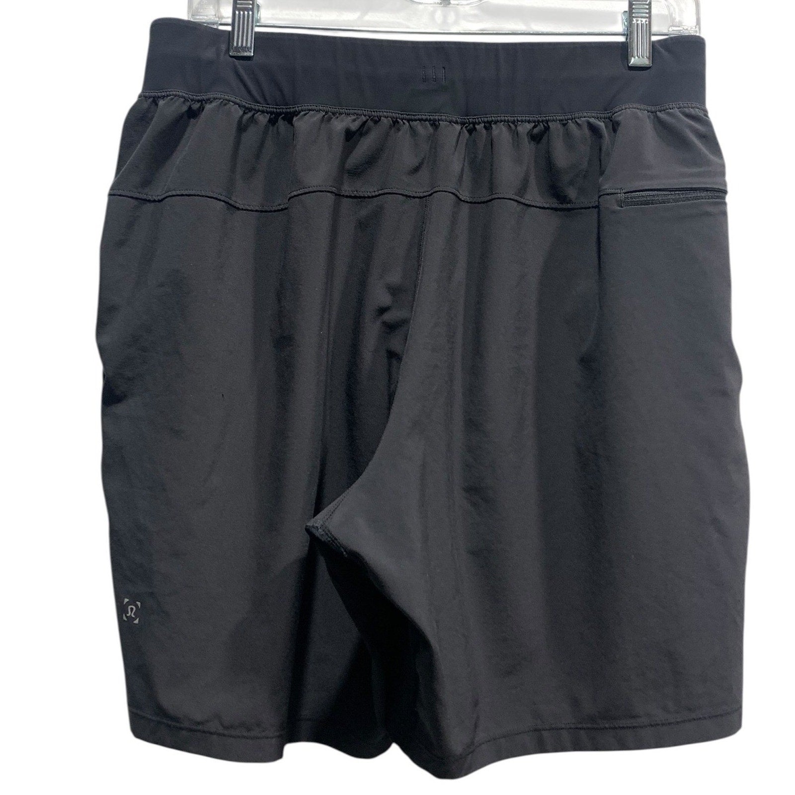 Lululemon T.H.E. Short *Linerless 7" Black Athletic runnung mens lighweight Med
