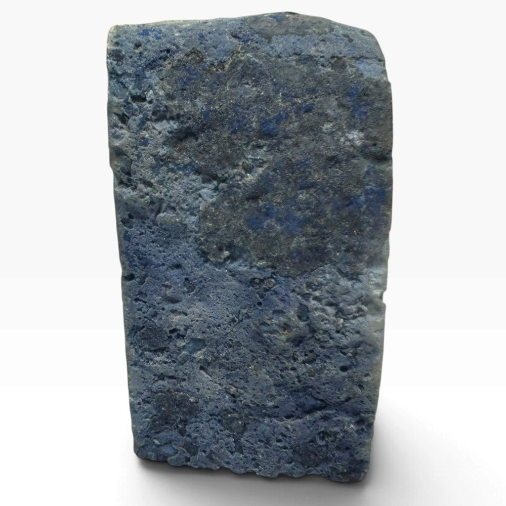 Blue Agate Geode Polished Crystal Druzy Mineral Specimen 2.5 lbs Display Rare