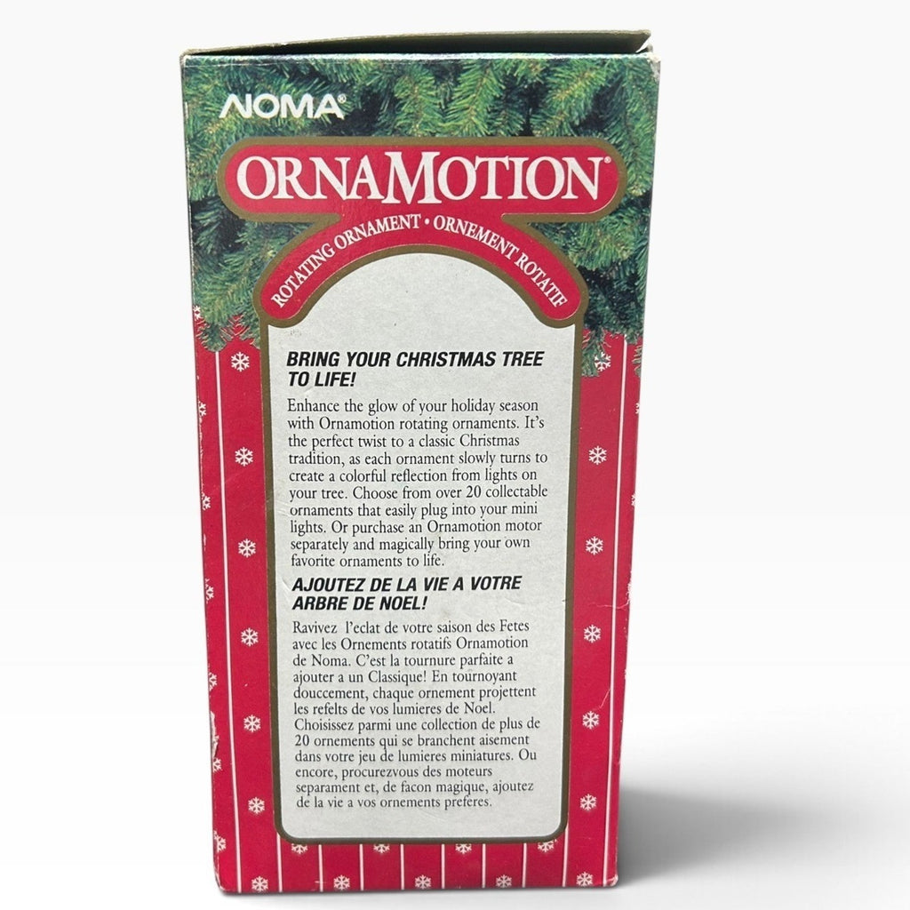 Noma Ornamotion Rotating Merry-Go-Round Carousel Christmas Ornament 1989 2301