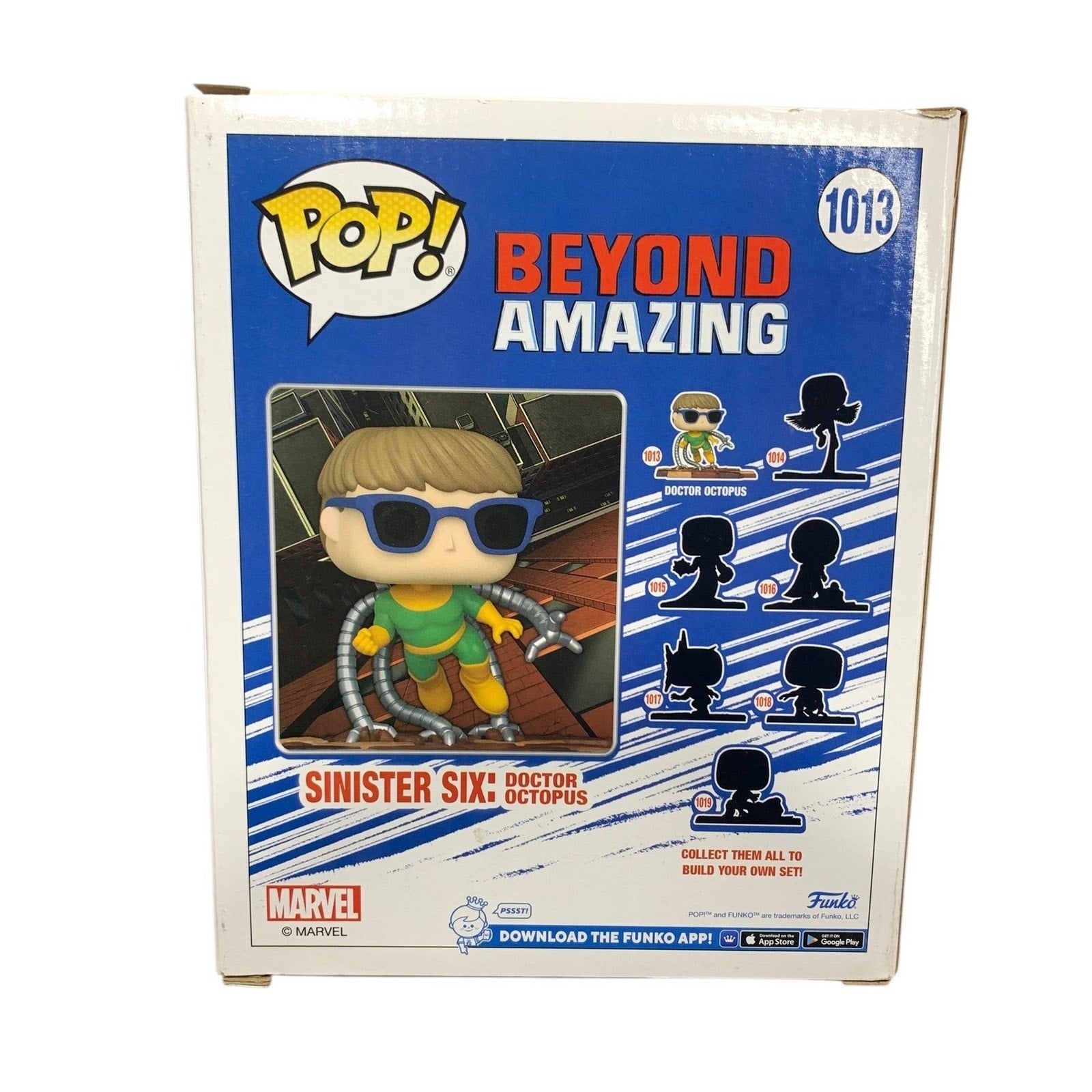 Funko Pop Marvel Sinister Six Doctor Octopus 1013 Amazon Exclusive Doc Ock New