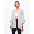 Lululemon Dream Weaver Wrap Heathered Grey Knit Cashmere Blend Cardigan OS