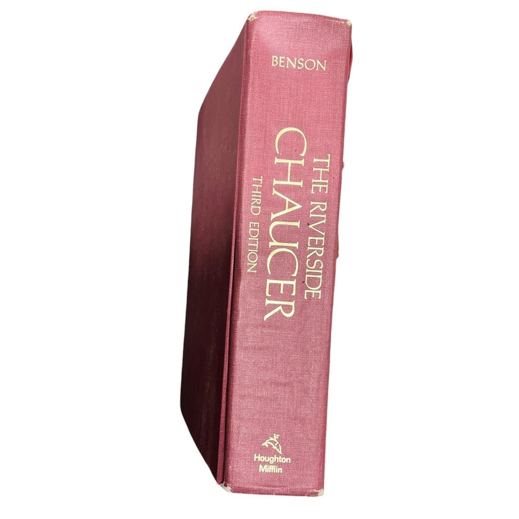 The Riverside Chaucer Third Edition Hardcover Larry D Benson Houghton Mifflin
