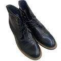 Bruno Marc Bergen 03 Black Leather Dress Shoes SIZE US 10.5