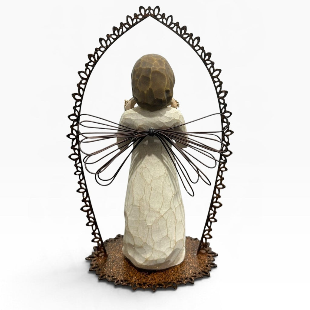 Willow Tree 2011 Angel Ornament Susan Lordi Metal Arch Figurine 26256 5x3
