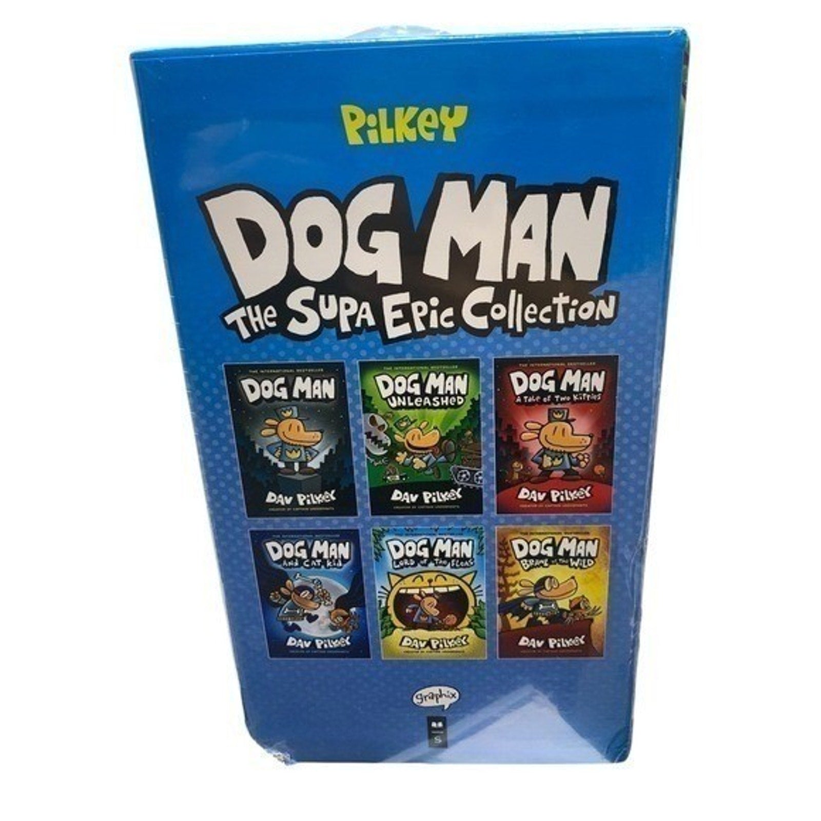 Dog Man The Supa Epic Collection 6 Books By Dav Pilkey Graphic Novels Set