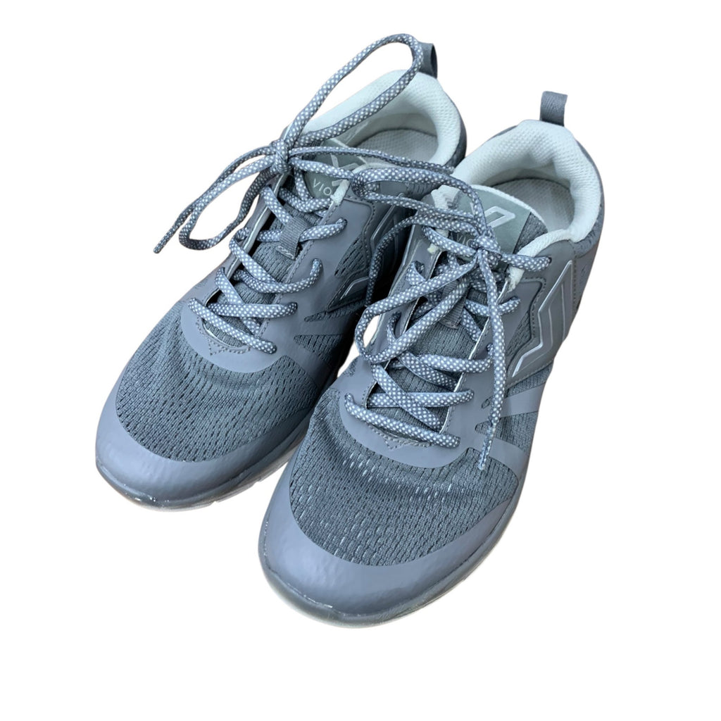Vionic Brisk Miles Gray Low-Top Sneakers  Women’s Walking/Running Shoes sz 8.5