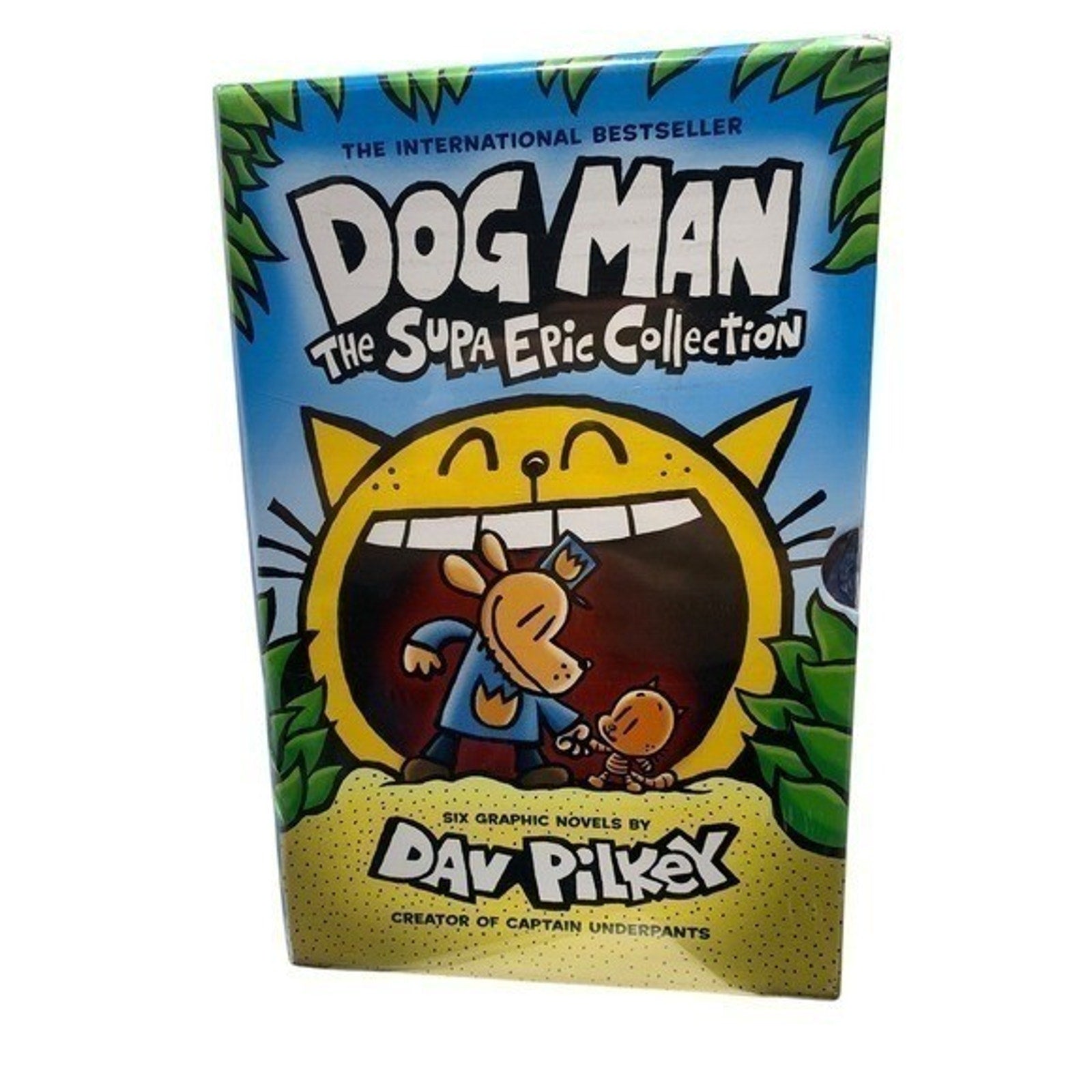 Dog Man The Supa Epic Collection 6 Books By Dav Pilkey Graphic Novels Set